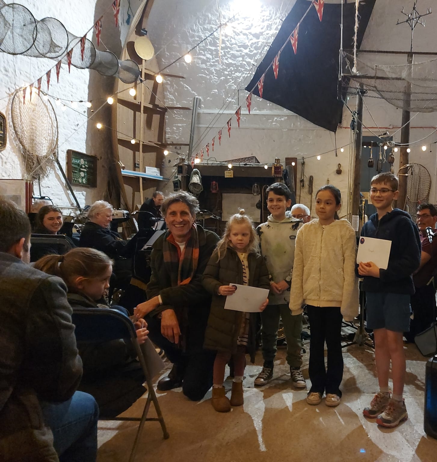 Children's competition with Michael Loader